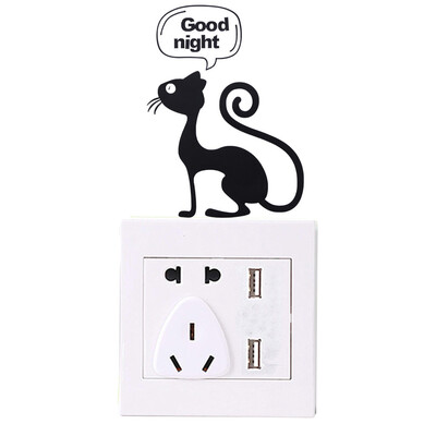 

Gobestart 10Pcs Room Window Wall Decorating Switch Vinyl Decal Sticker Decor Cartoon