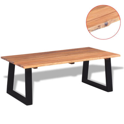 

Coffee Table Solid Acacia Wood 433"x236"x157"