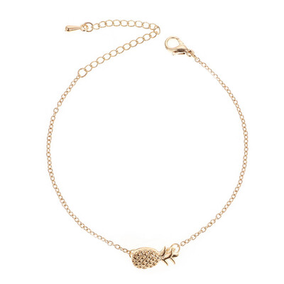 

Pineapple Pattern Bracelet Hand Chain Adjustable Bangle Jewelry Accessories for Valentines Day&Birthday Gifts Silver
