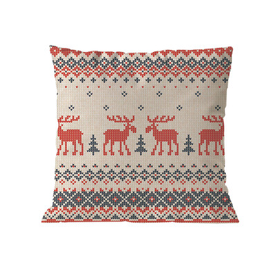 

〖Follure〗Merry Christmas Pillow Cases Soft Sofa Cushion Cover Home Decor Pillow Core