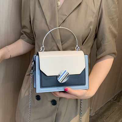 

Womens bag 2019 new fashion chain bag summer small fresh air Messenger bag wild ins net red handbag