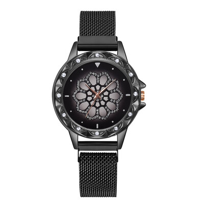 

Fashion alloy watch simple temperament ladies mesh belt watch quartz watch