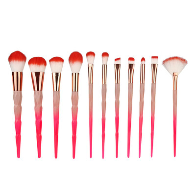

Toponeto 11PCS Make Up Foundation Eyebrow Eyeliner Blush Cosmetic Concealer Brushes