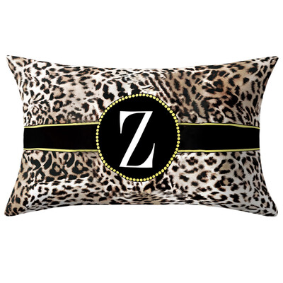 

〖Follure〗English Alphabet Pillow Print Cushion Flower Pillowcase Cover Room Decoration