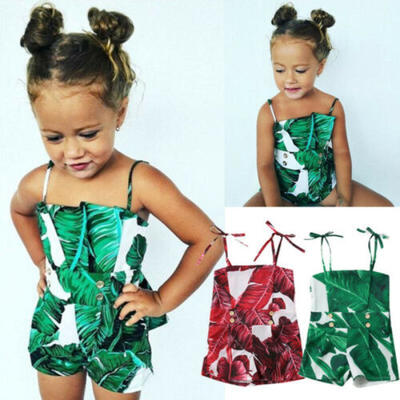 

Newborn Baby Girl Floral Off Shoulder Romper Jumpsuit Playsuit Outfit Clothes US
