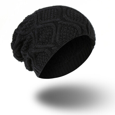 

Tailored Unisex Men Women Warm Winter Knit Baggy Beanie Hat Ski Slouchy Head Cap BG