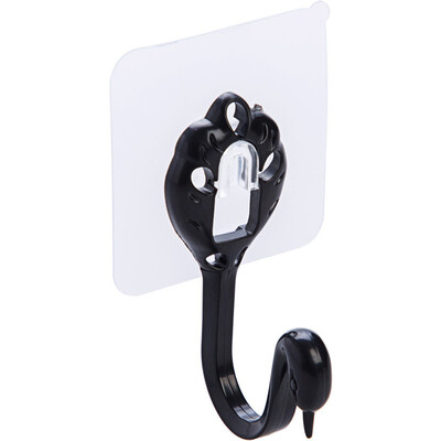 

〖Follure〗Adhesive Strong Transparent Wall Hanger Hooks Space Saver Heavy Duty Hook
