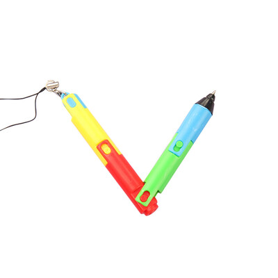 

Siaonvr Lovely Creative Folded Ballpoint Pen Cute Collapsible Learning Stationery