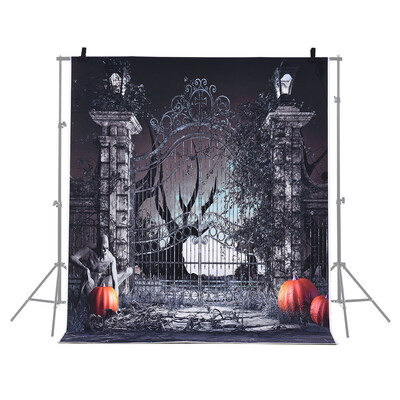 

69 5ft21 15m Halloween Backdrop Photography Background Decoration Pumpkin Pattern for DSLR Camera Photo Studio