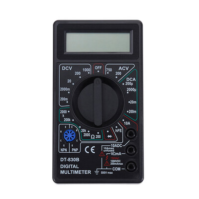 

Multimeter LCD Automatic Range Digital Voltmeter Ohmmeter Voltage Tester
