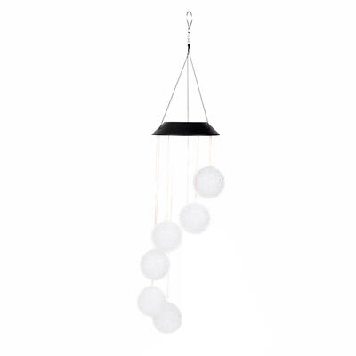

9LED Solar Lamp Color Changing Hanging Bell Lamp for Home Garden Decoration