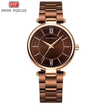 

MINI FOCUS Women Watch Lady Fashion Luxury Wrist Watch Waterproof Metal Watch Band Quartz Watch