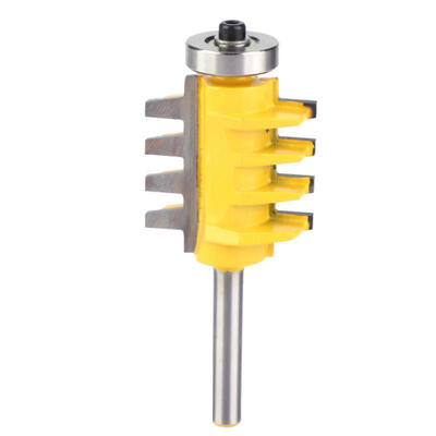 

Greensen 14" Shank Router Bit Finger Joint Tenon Woodworking Milling Cutter