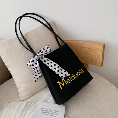 

Korean version of 100 bags chic small fresh silk scarf womens bag the new 2019 Shangtot bag handbag single shoulder bag
