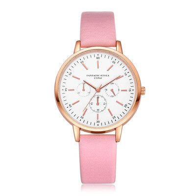 

Lvpai P355 Women Three Eyes Business Leather Wrist Watches