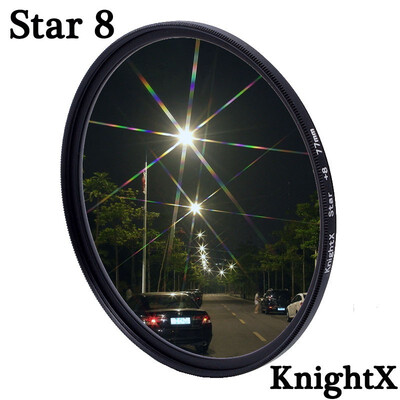 

KnightX Multi-Coated Ultra-Thin Star Effect Filter For Canon DSRL Camera 1200d d5300 light 60d 50d d5100 dslr 200d