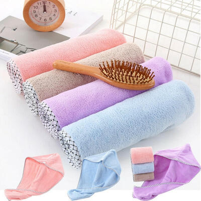 

Women Twist Dry Shower Microfiber Hair Wrap Towel Drying Bath Spa Head Cap Hat