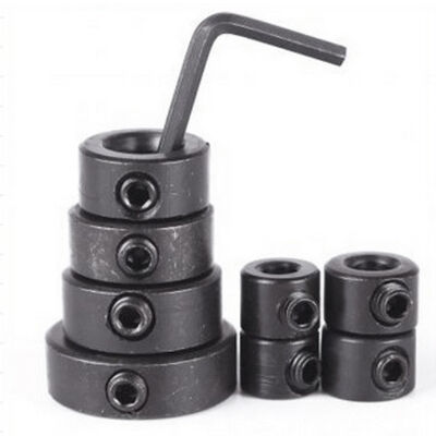 

Lot8pcs Countersink Drill Bit Adjustable Depth Stop Collar Woodworking Drilling