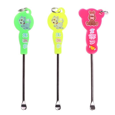 

Cartoon Earpicks Wax Remover Curette Scoop Spoon Ear Cleaning Care Tools