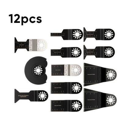 

12pcsSet Multi-tool Oscillating Tool Accessories For Fein Makita Milwaukee