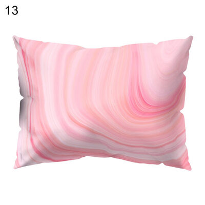 

Irregular Stripe Pillow Case Sofa Waist Throw Cushion Cover Home Office Decor