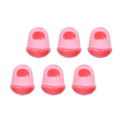 

2pcs Guitar Silicone Finger Fingertip Protectors for Guitar Ukulele Beginners