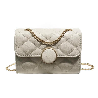 

Fashion Women Mini Shoulder Bags PU Leather Solid Crossbody Messenger Bag