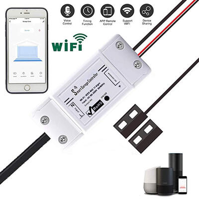 

Tuya WIFI Automatic Garage Door Controller Car Electric Gate Opener Support ALexa Google Home