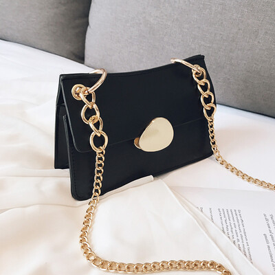 

Network celebrity foreign gas small bag new 2019 girl chain small square bag Korean version 100 lap womens bag single shoulder ba