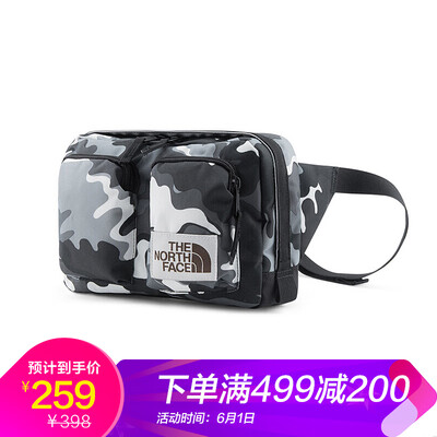 

North The North Face outdoor portable unisex pocket 5L NF0A3G8M camouflage