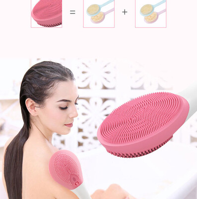 

〖Follure〗1pcs Brush Simple Silicone Bathing Brush Electric Cleaning Brush for Shower