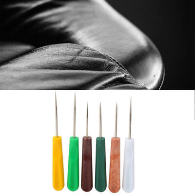 

Greensen Handle Leather Stitching Sewing Awl DIY Leathercraft Hole Punch Tool