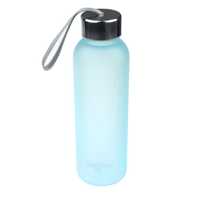 

Siaonvr New Leak Tight Fruit Juice Sport Portable Travel Bottle Water Cup 600ML BU