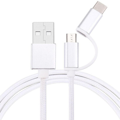 

Cwxuan 2-in-1 USB 31 Type C Micro USB to USB 20 Data Sync Charging Cable