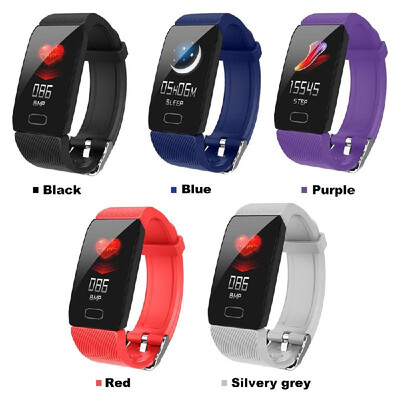 

Q1 Smart Bracelet 114 inches Color Screen Sports Bracelet Smartband BT 40 Fitness Tracker IP67 Waterproof Smart Wristband for IO