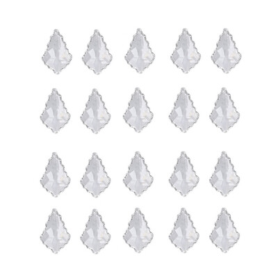 

〖Follure〗Acrylic Snowflake Christmas Wedding Tree Hanging Decoration Decoration For DIY P