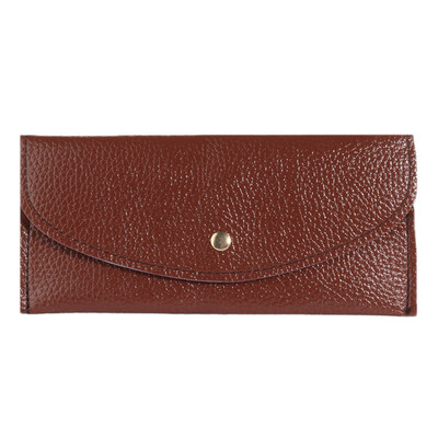 

Women Fashion Faux Leather Thin Purse Long Clutch Wallet Card Holder Handbag