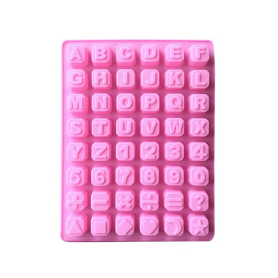 

New Number Letter Shape Silicone Cake Decoration Fondant Cake 3D Food Grade Soap Chocolate Moulds