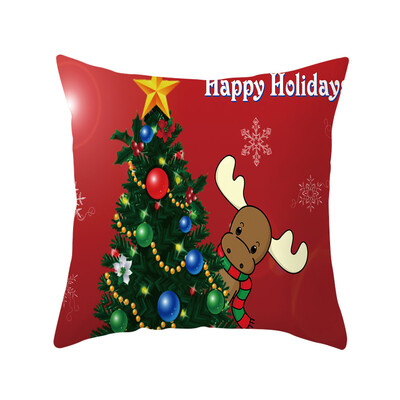 

Tailored Merry Christmas Super Soft Square Throw Pillow Pillow Cover 45x45cm Home Decor