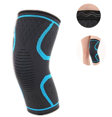 

Title Sports Knee Pads - Nylon KnitSupport Leg Sets Sports Outdoor ProductsHikingCycling Supplies Single
