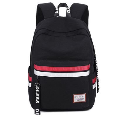 

Schoolbag Woman Korean version of ulzzang junior high school students large capacity backpack leisure campus wind shoulder bag man