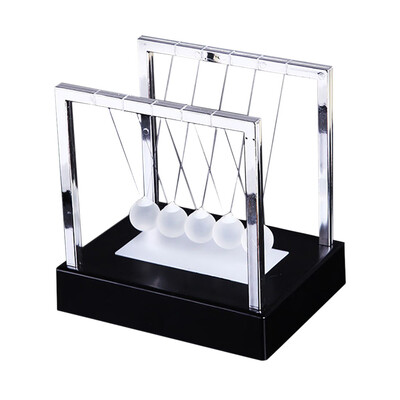 

Gobestart Newtons Cradle LED Light Up Kinetic Energy Home Office Science Toys Home Decor