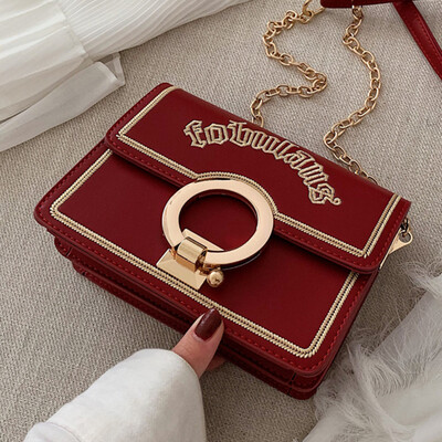 

Summer bag Joker fashion handbags 2019 new foreign style Korean chain texture student messenger bag