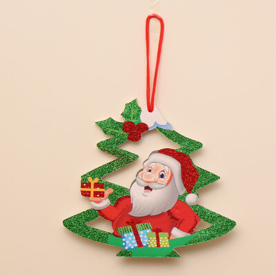 

〖Follure〗3D Romantic Xmas String Hanging Charm Party Decoration Christmas Tree Ornament
