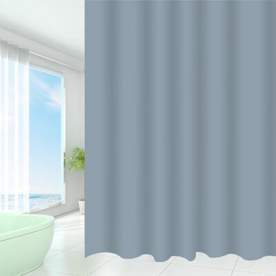 

Mould Mildew Resistant Shower Curtain Thicken Waterproof Eco-Friendly Bathroom Curtain with Hooks