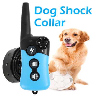 

900ft Remote Dog Shock Collar Rechargeable Waterproof Dog Training Collar