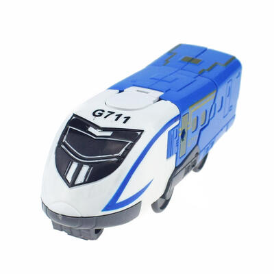 

Creative Mini Deformation Robot Toy High-speed Rail Model for Children Gift