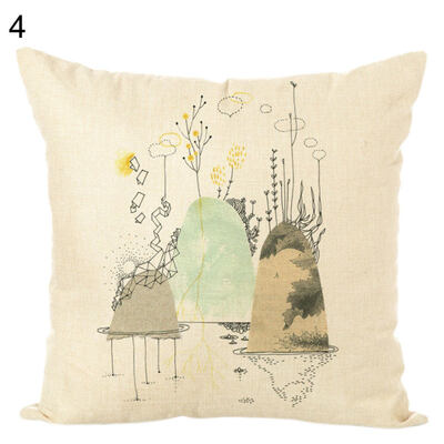 

Landscape Painting Soft Throw Pillow Case Cushion Cover Sofa Bed Car Home Decor