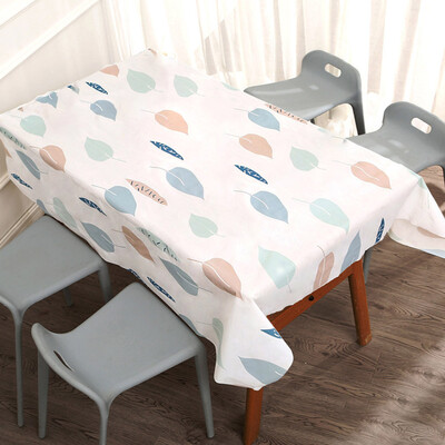 

Gobestart Waterproof&Oil Proof Table Cloth For Kitchen Decorative Dining Table Cover
