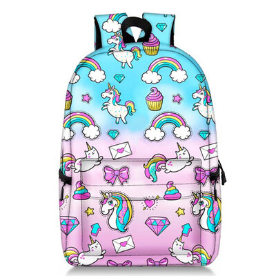 

Unicorn Backpack Cute Print Unicorn Bag Trend Fashion Backpack